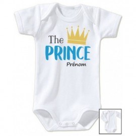 Body personnalisé the prince et prénom 