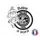 Stickers bébé à bord Inter Milan