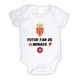 Body bébé personnalisé futur fan de Monaco