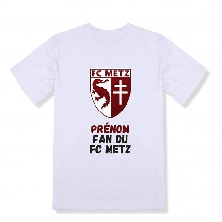 T-shirt enfant personnalisé FC Metz 