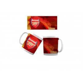 Mug tasse personnalisé foot Arsenal et prénom