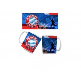 Mug tasse personnalisé foot Bayern Munich et prénom