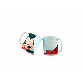 Mug tasse personnalisé Mickey logo étoiles et prénom