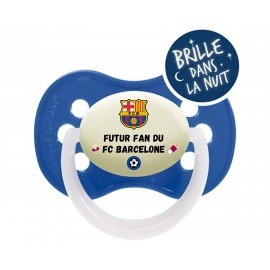 Tétine personnalisée futur fan de Barcelone