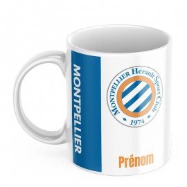 Mug tasse personnalisé Montpellier et prénom